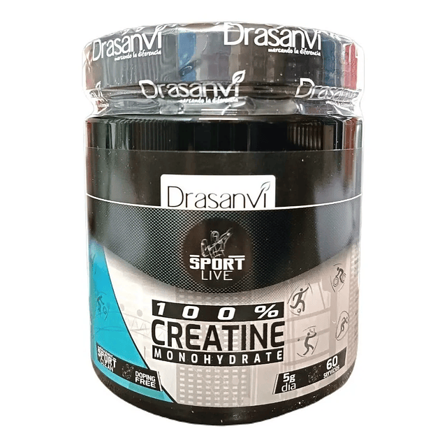 Drasanvi Creatina Ultra Pura Monohidrato 300 Grs 60 Servs