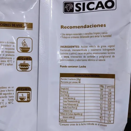 Cobertura Sicao Alta Fluidez Alfajor Semi Amargo 2