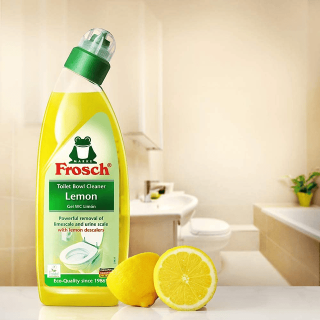 Frosch Limpiador De Inodoro Removedor De Sarro 750ml Limon