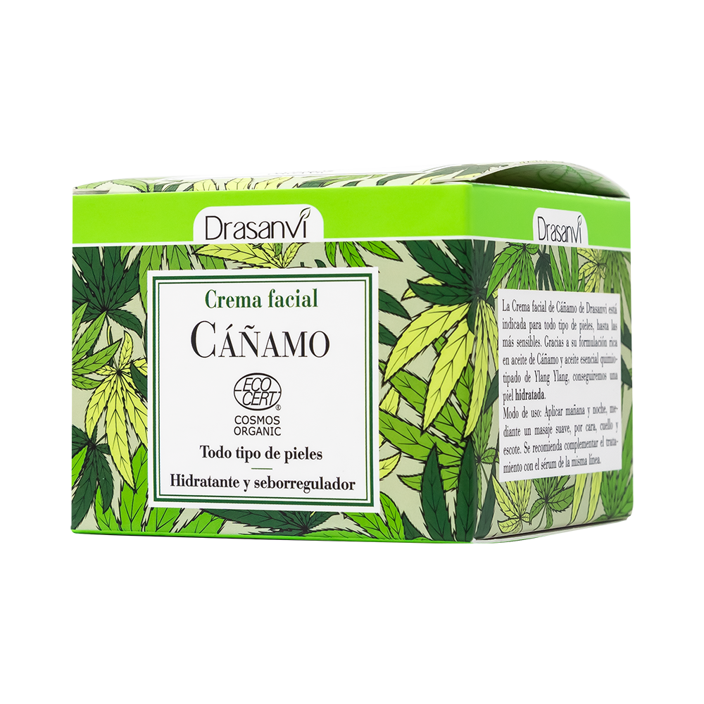 Drasanvi Crema Facial Hemp Seborreguladora Aceite Ylang 1