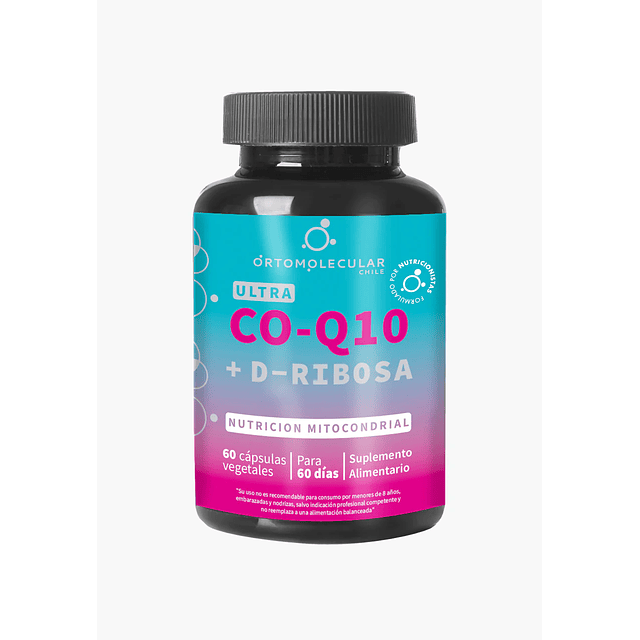 Coenzima Q10 Dribosa Antioxidante Mitocondrial Ortomolecular