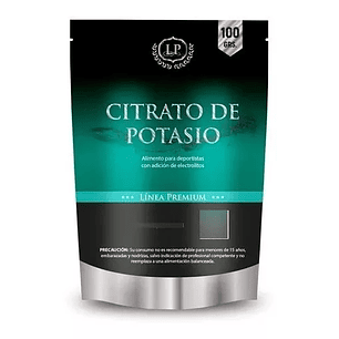 Lp Citrato De Potasio Puro En Polvo 100 Gramos Doypack