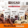Chocolate Cobertura Leche Sicao 1 Kg Alta Fluidez Callebaut