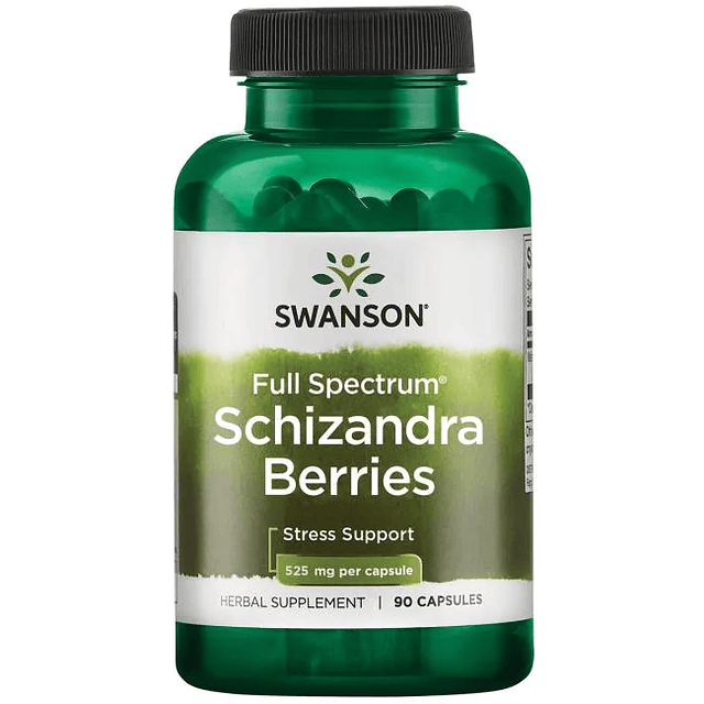 Swanson Full Spectrum Schizandra Berries Control Stress 532mg
