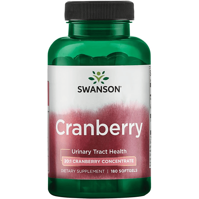 Swanson Cranberry Promueve Salud Tracto Urinario 180 Caps