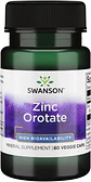 Swanson Zinc Orotate Con Zinc Elemental 60 Capsulas Veganas - Miniatura 1