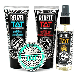 Reuzel Pack Premium Cuidado Tatuaje Restaura Potencia Color