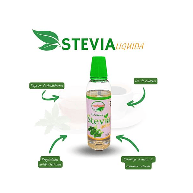 Stevia Liquida Gotas 120 Ml