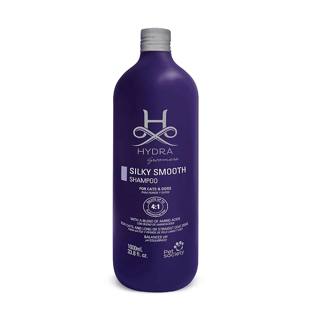 Hydra Silky Smooth Shampoo 1L PELO Y EFECTO LISO EXCLUSIVO