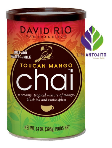 Toucan Mango Chai 398 Grs David Rio 1