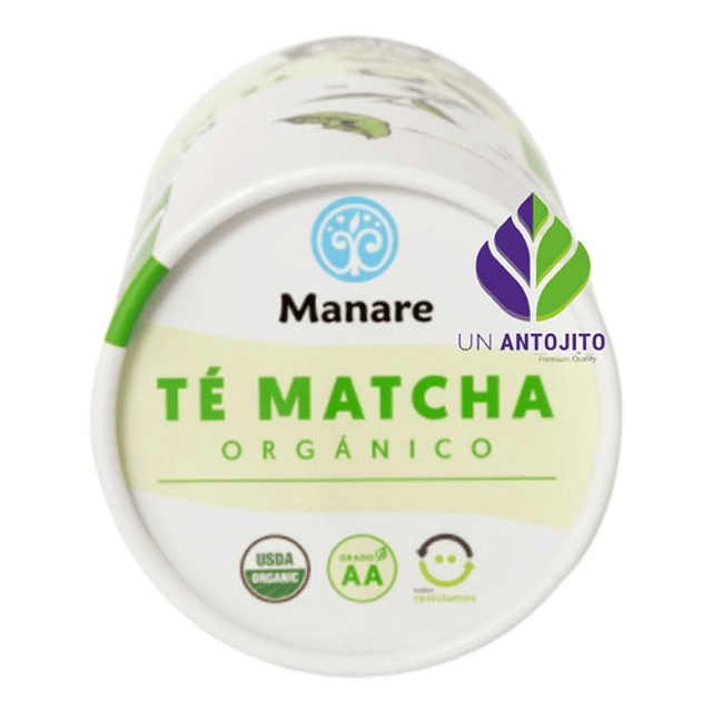 Te Matcha En Polvo Organico Certificado 100 G