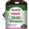 Multivitaminico Mineral Multi Women Sunvit 60 Tabletas