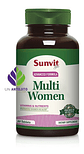 Multivitaminico Mineral Multi Women Sunvit 60 Tabletas - Miniatura 1