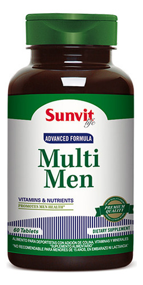 Multivitaminico Multi Men Sunvit Energia 60 Tab. Original