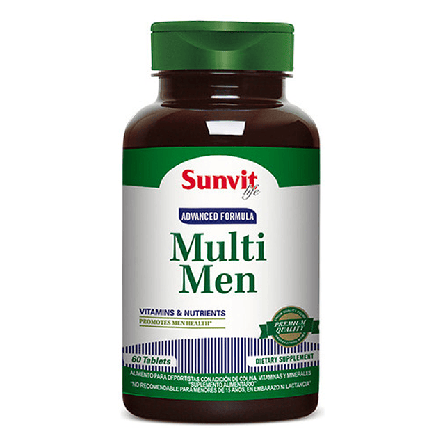 Multivitaminico Multi Men Sunvit Energia 60 Tab. Original