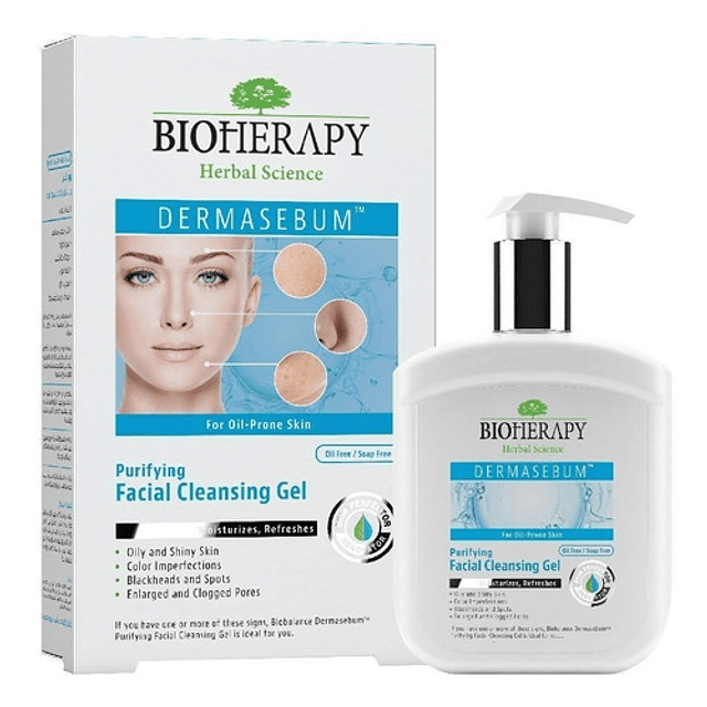 Gel De Limpieza Facial Purificante Bioherapy Dermasebum