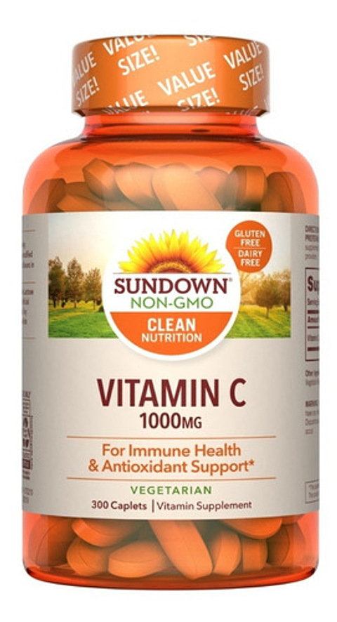 Sundown Vit C 1000 Mg 300 Capsulas Vitamina C