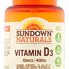 Vitamin D3 10 Mcg 400 Iu  100 Sundown Inmune