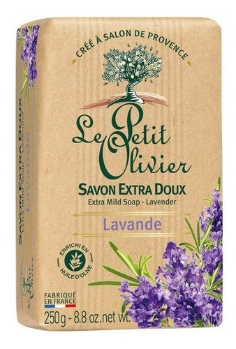 Jabon Extra Suave Lavanda 250 Grs Le Petit Olivier Francia 1