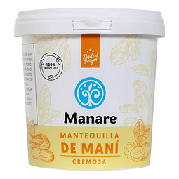 Mantequilla De Mani 100% Natural 1kg.