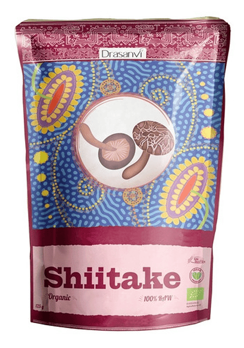 Hongo Shiitake En Polvo Organico Drasanvi 125 Grs Superfood