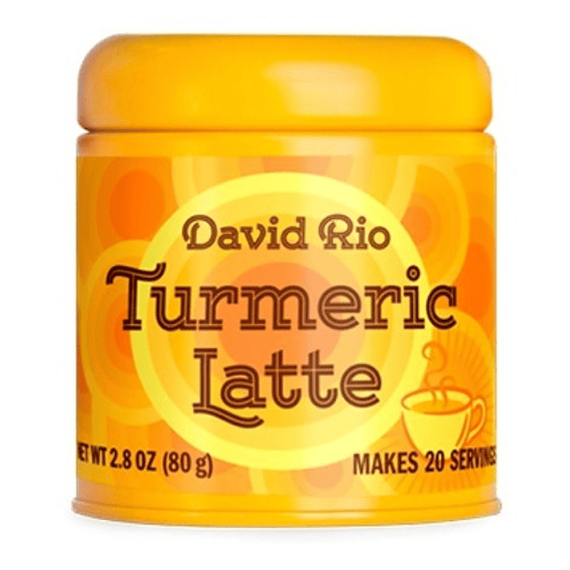 Tumeric Latte Curcuma Latte David Rio 80 Grs 20 Servicios