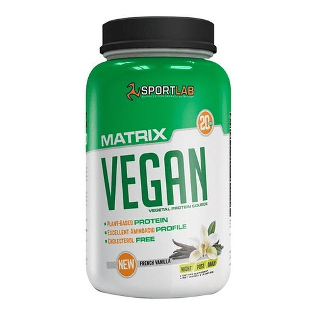Vegan Matrix 2 Lb Sportlab Proteina Vegana Sin Colesterol