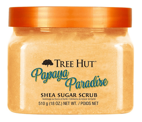 Exfoliante Sugar Karite Papaya Paradise Tree Hut Organico