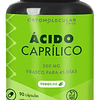 Acido Caprilico 500 Mg Fungicida Antibaceriano Ortomolecular