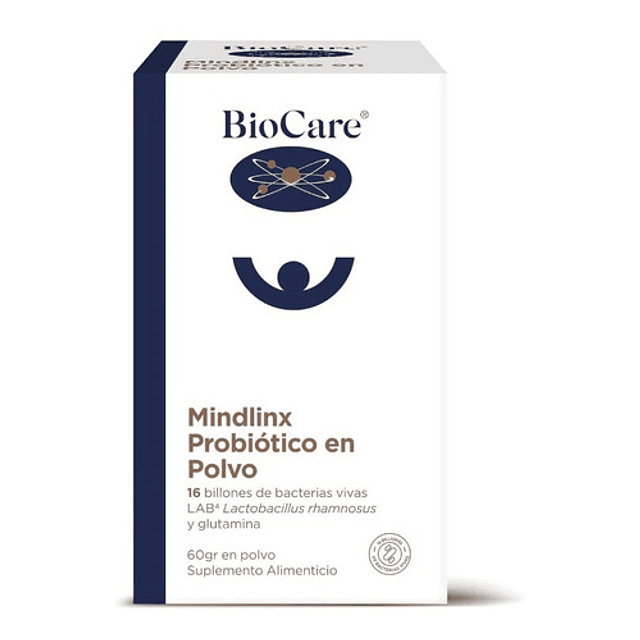 Biocare Mindlinx Probiotico Glutamina Alergia Alimentaria 