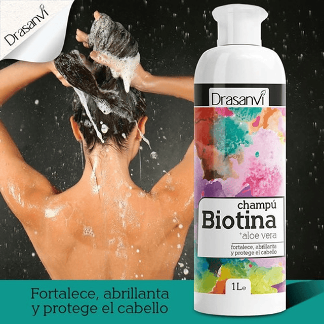 Champu Biotina + Aloe Vera + Vit B5, 1lt  /