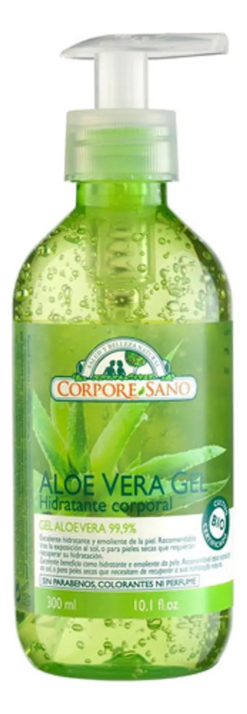 Gel Aloe Vera Organico 300ml Protege E Hidrata La Piel