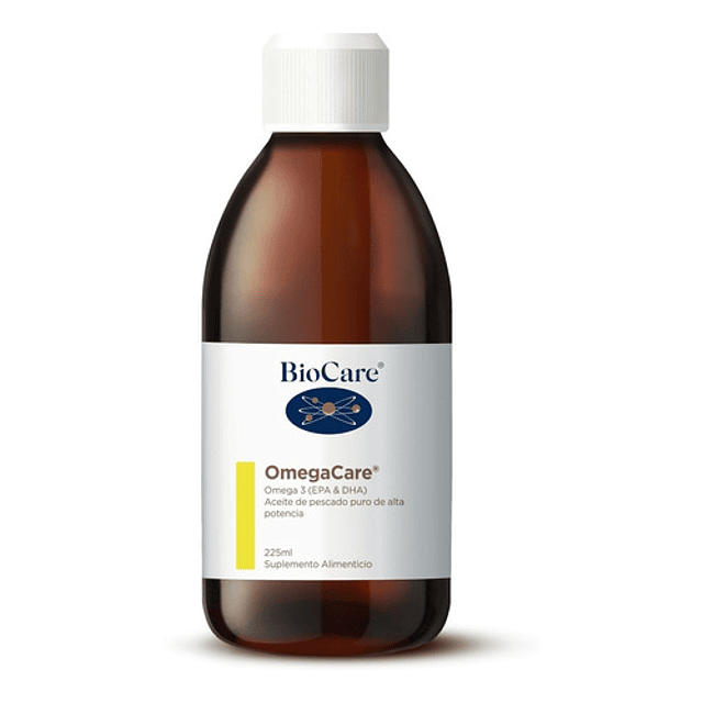 Omegacare Omega 3 Liquid Alta Potencia Sabor Naranja Biocare