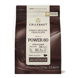 Chocolate Amargo 80% Callebaut 2.5 Kg