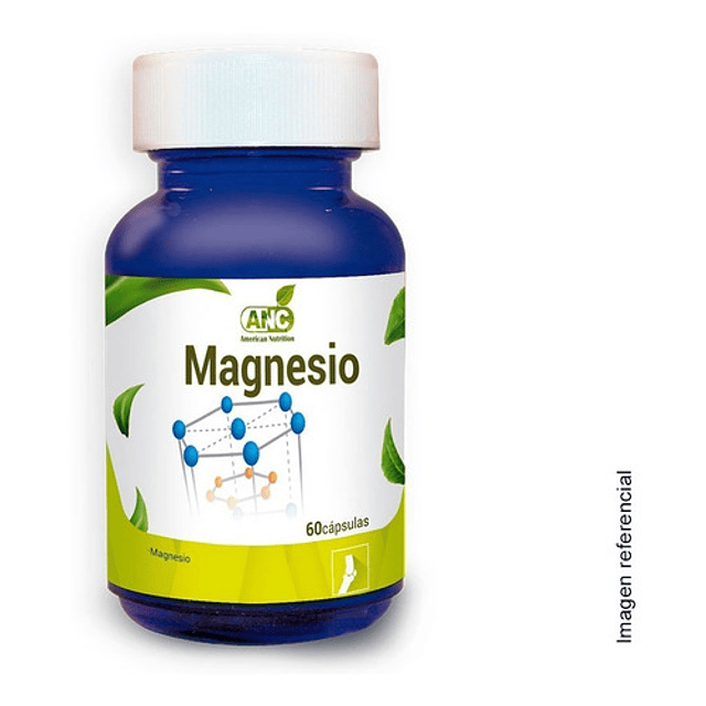 Magnesio 500mg 60 Cápsulas Anc.  Sabor Sin Sabor