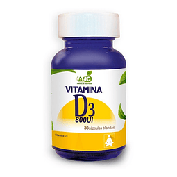 Vitamina D3 800 Ui 30 Capsulas Anc Liposoluble Moduladora