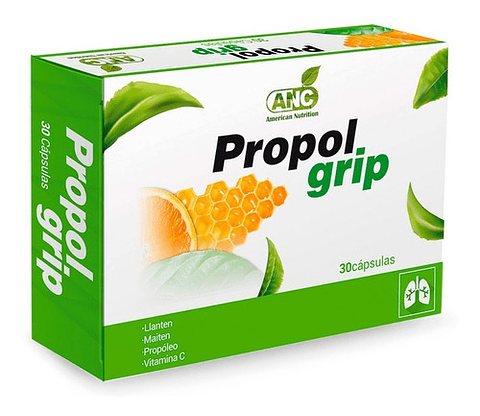 Anc Propolgrip Propoleo En Capsulas Maiten Llanten Vit C