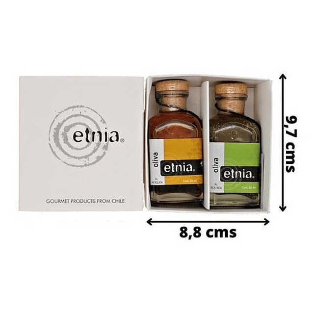 Etnia Pack Merken Ahumado Mapuche Y Aceite De Oliva Merken