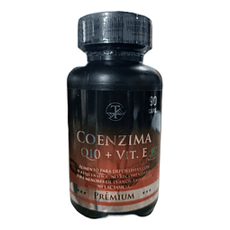 Lp Coenzima Q10 Con Vitamina E 90 Caps Antioxidante Corazon