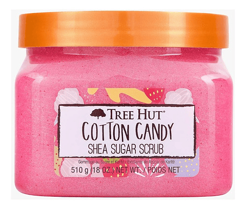 Exfoliante Sugar Karite Cotton Candy Tree Hut Organico