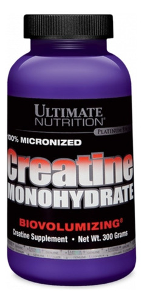 Creatina Monohidratada Micronizada 300gr Ultimate Nutrition 
