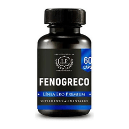 Lp Fenogreco 60 Caps Estimulante Apetito Digestion 500 Mg