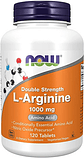 L Arginina 1000mg Aminoacido Doble Strenght 120 Tabletas Now - Miniatura 1