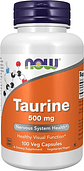 Taurina 500mg - 100 Capsulas  Marca Now Foods Sabor Taurine - Miniatura 1