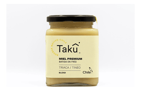 Taku Miel Premium Cruda Blend Triaca Tineo Natural 920 Grs