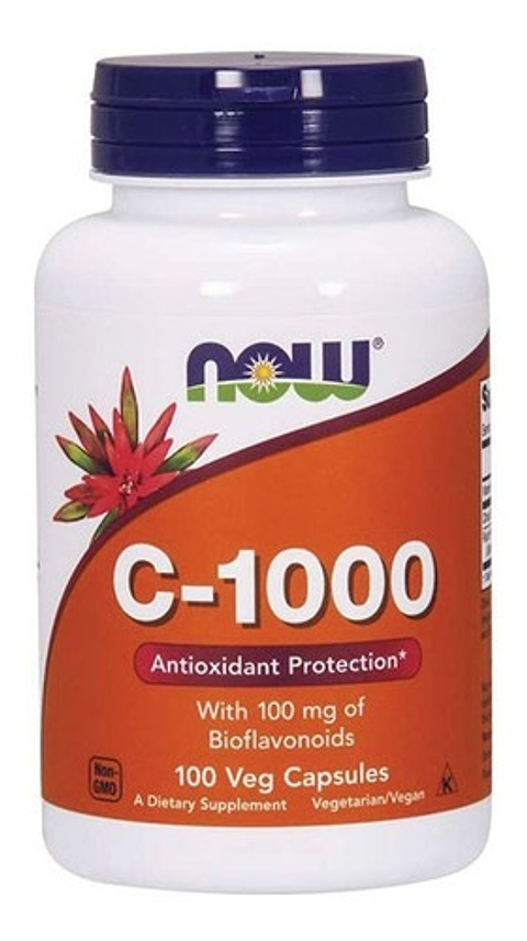Now Foods C 1000 Bioflavonoides 100 Cápsulas Vegetales