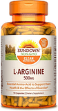 L-arginina Sundown 500mg Salud Corazon Energia 90 Cápsulas  - Miniatura 1