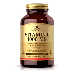 Vitamina C 1000 Mg Solgar Sabor Ninguno