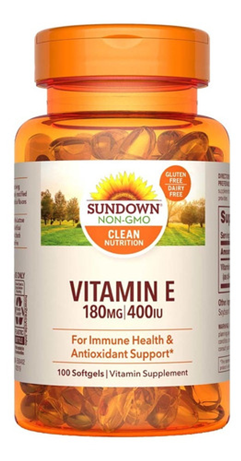 Vit E 400 Dl Alpha 100 Soft Sundown