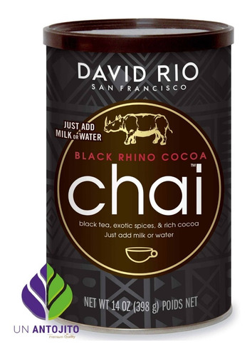 Black Rhino Cocoa Chai 398 Grs David Rio 1